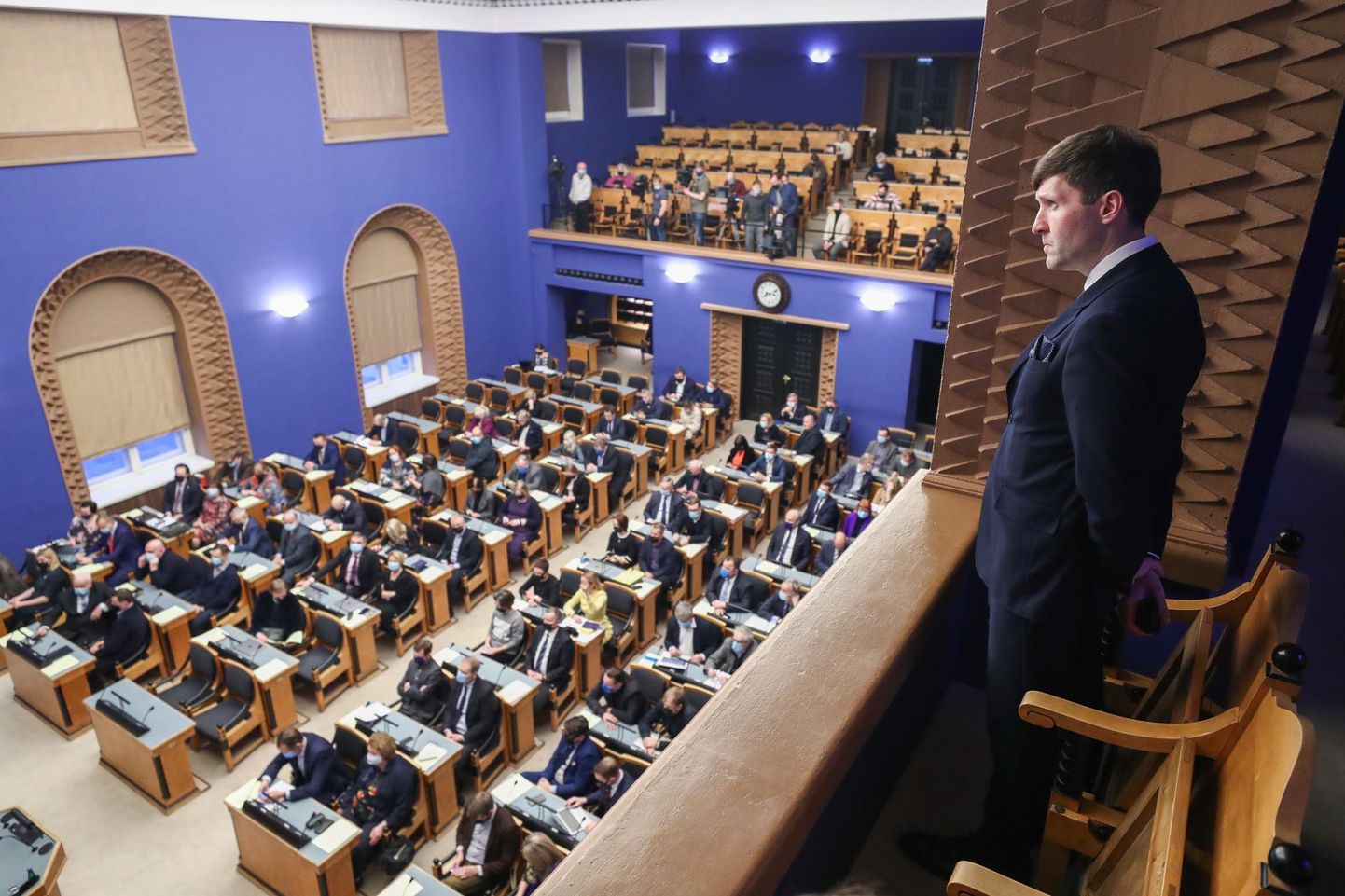 The Riigikogu on Monday decided to send the marriage referendum draft resolution to its second reading.