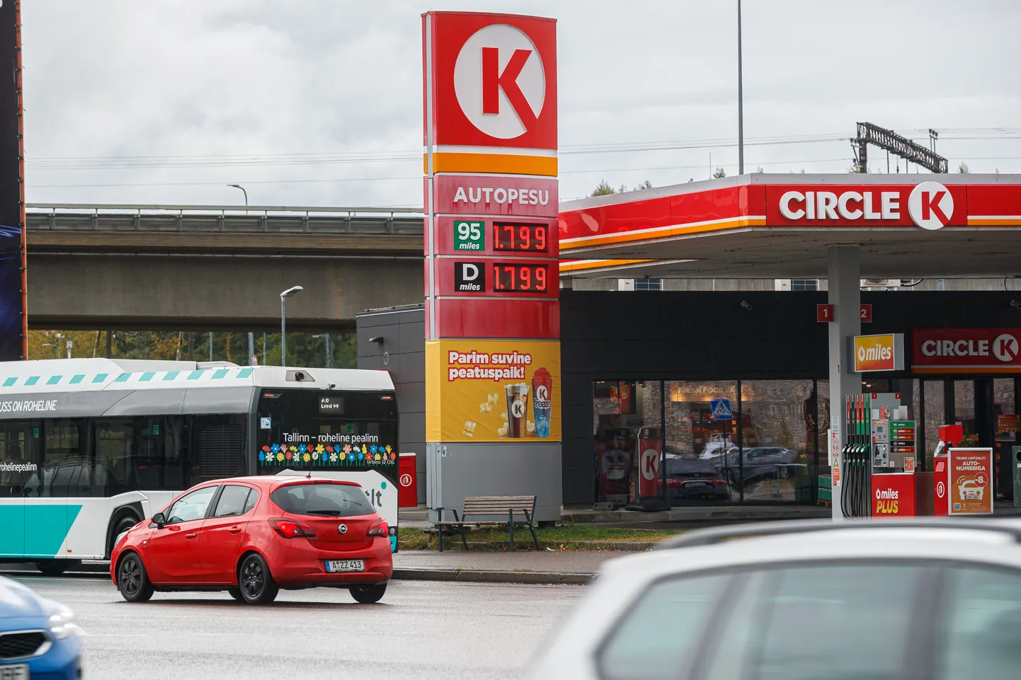 Circle K tankla.