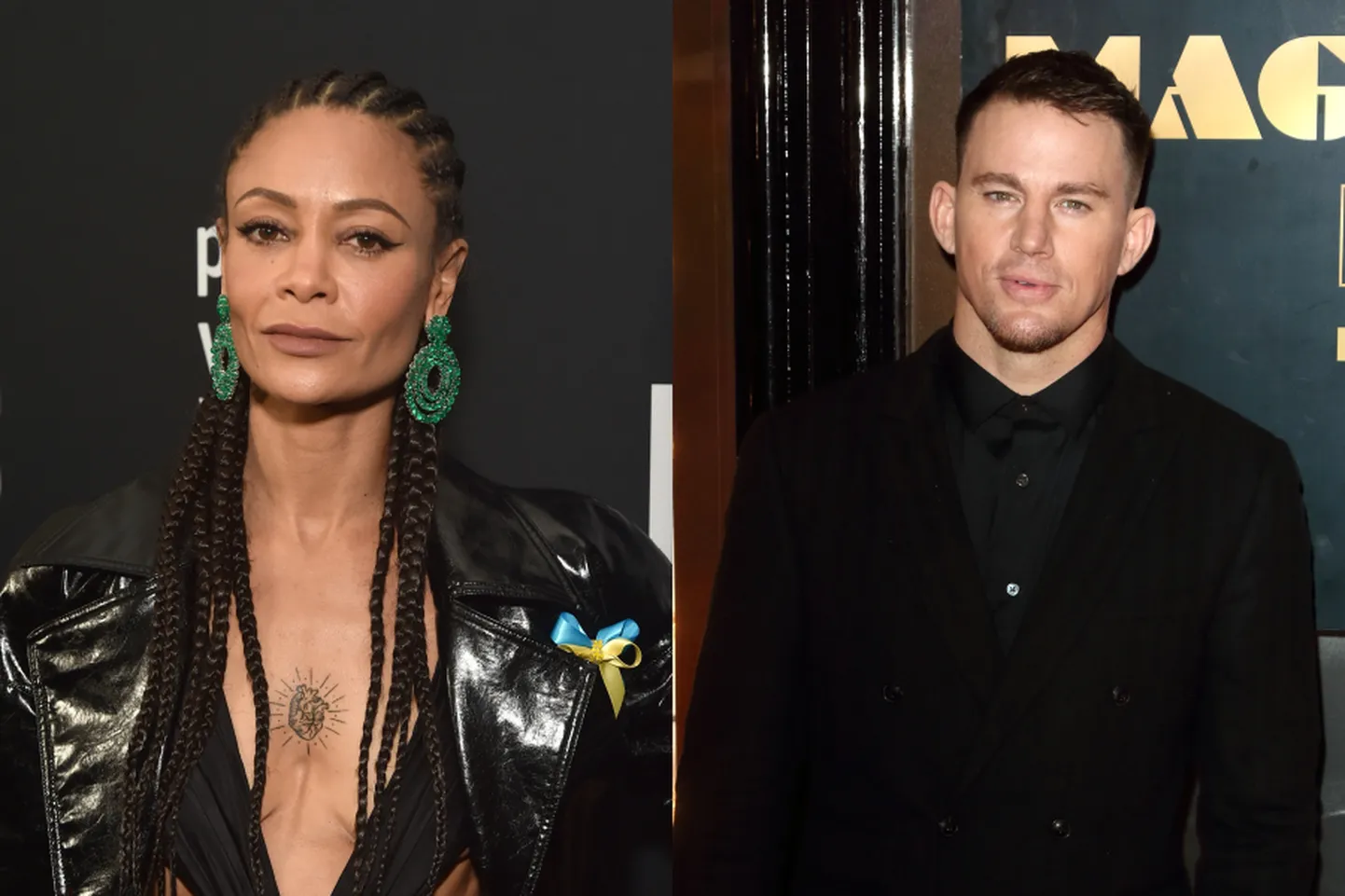 Briti näitlejanna Thandiwe Newton ja USA näitleja Channing Tatum.