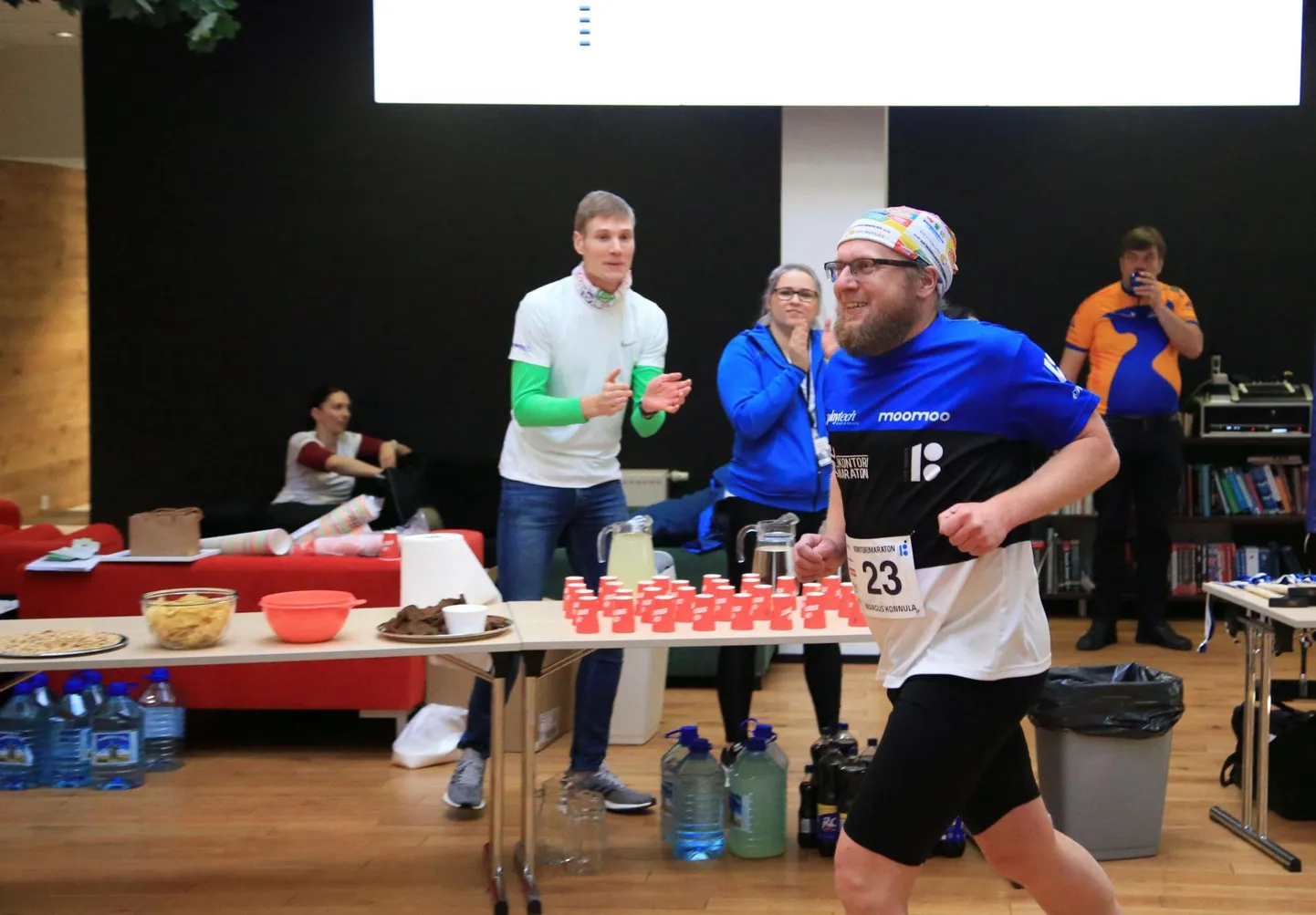 Mullusel maratonil osales ka Margus Konnula ehk Contra.