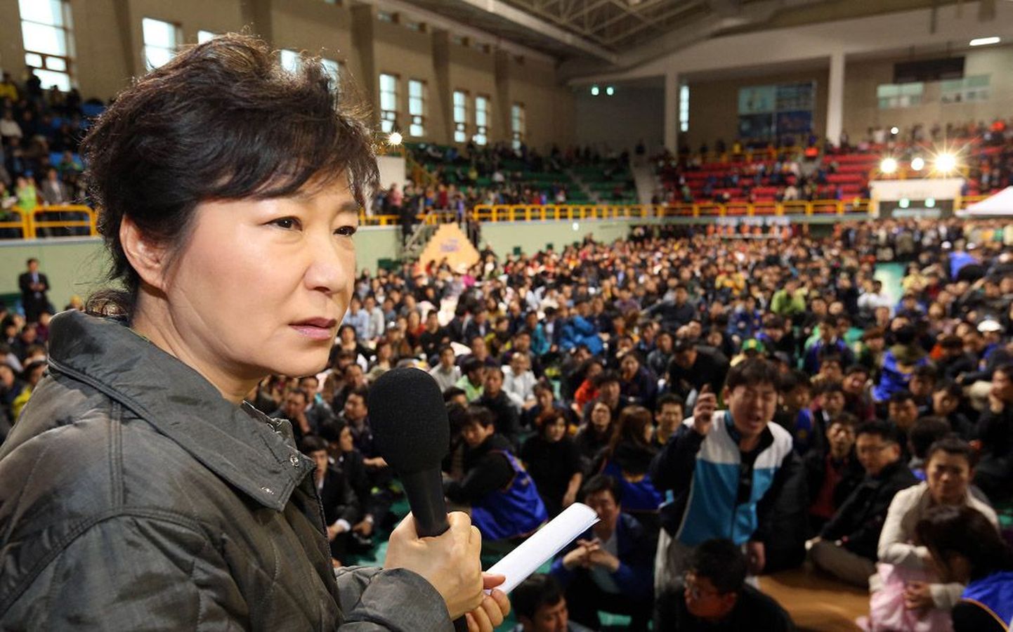 Lõuna-Korea president Park Geun-hye.