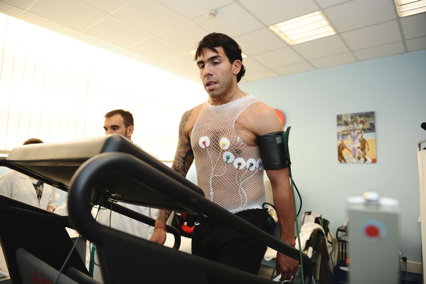 Carlos Tevez Juventuse juures läbi viidud terviseuuringul.
