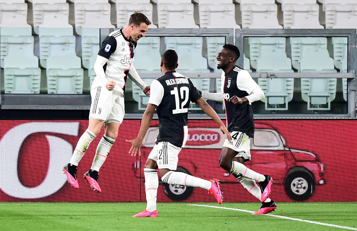 Aaron Ramsey tähistas 8. märtsil oma esimest väravat Juventuse särgis.