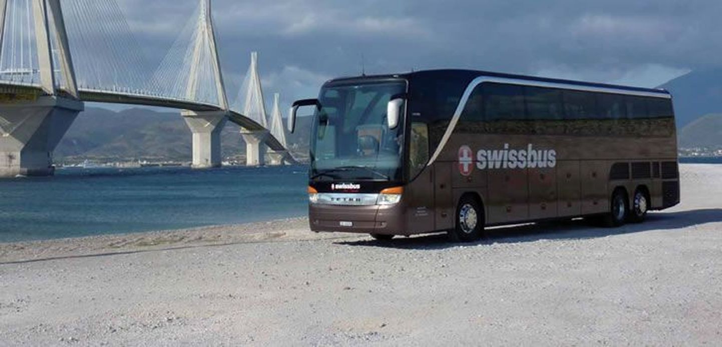 Swissbusi reisibuss.