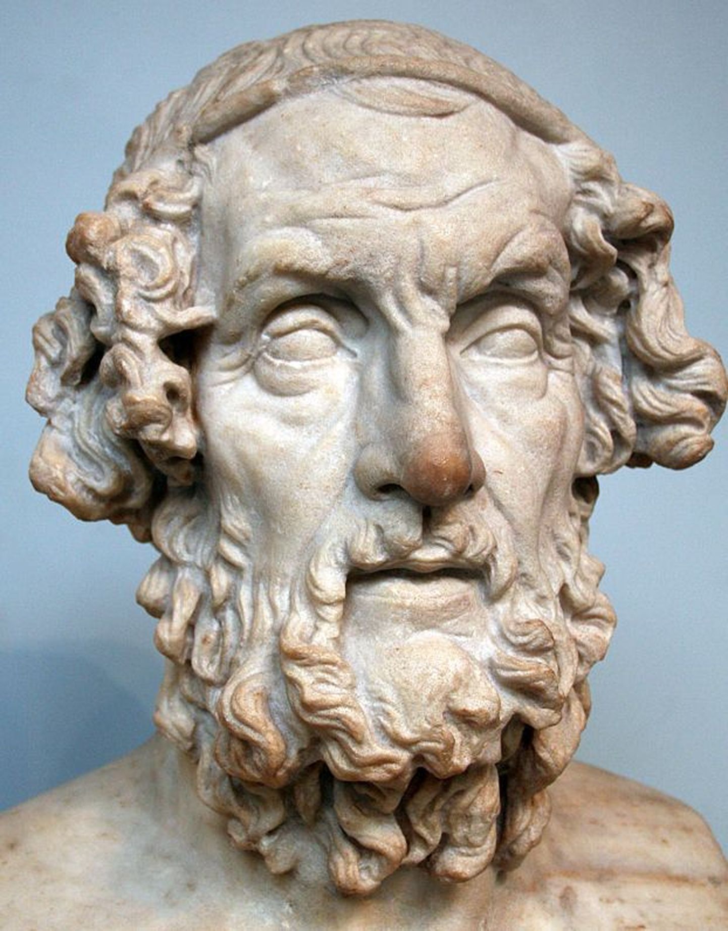 Homerost kujutav büst hellenistlikust perioodist umbes 300 eKr