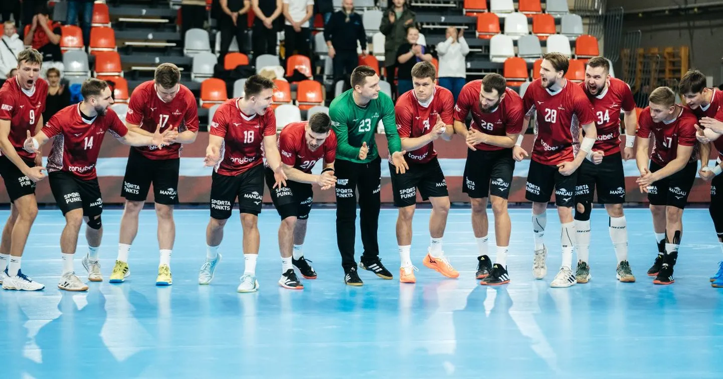 Latvijas izlases handbolisti