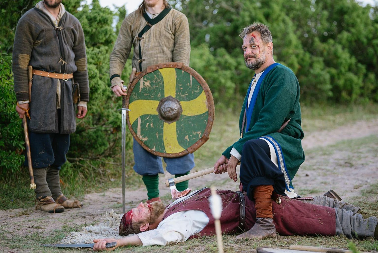 ETV2 neljaosalise sarja «Salme viikingid» keskmes on kaks Saaremaalt Salmelt avastatud 8. sajandi skandinaaviapärast laevmatust. 