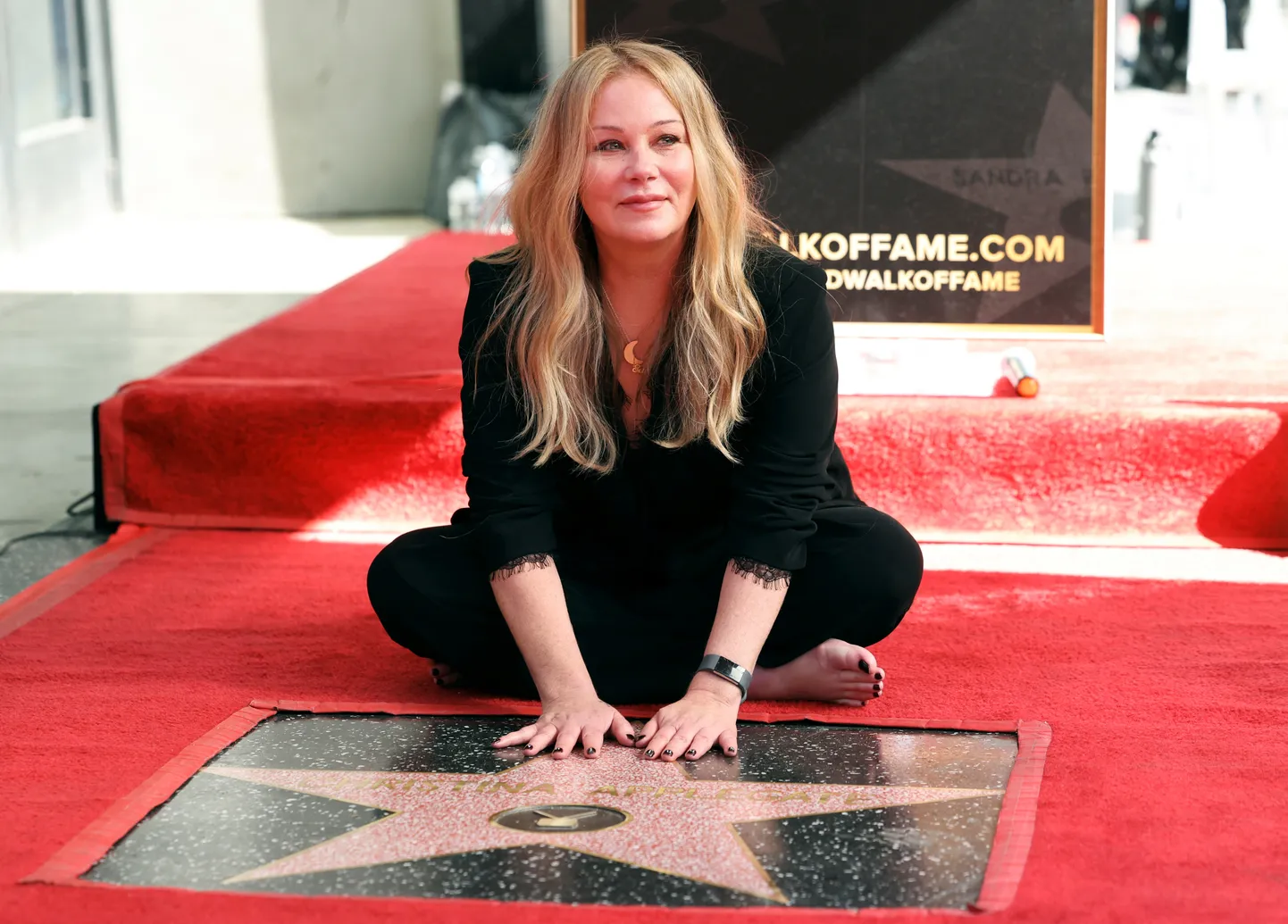 Christina Applegate mullu novembris.