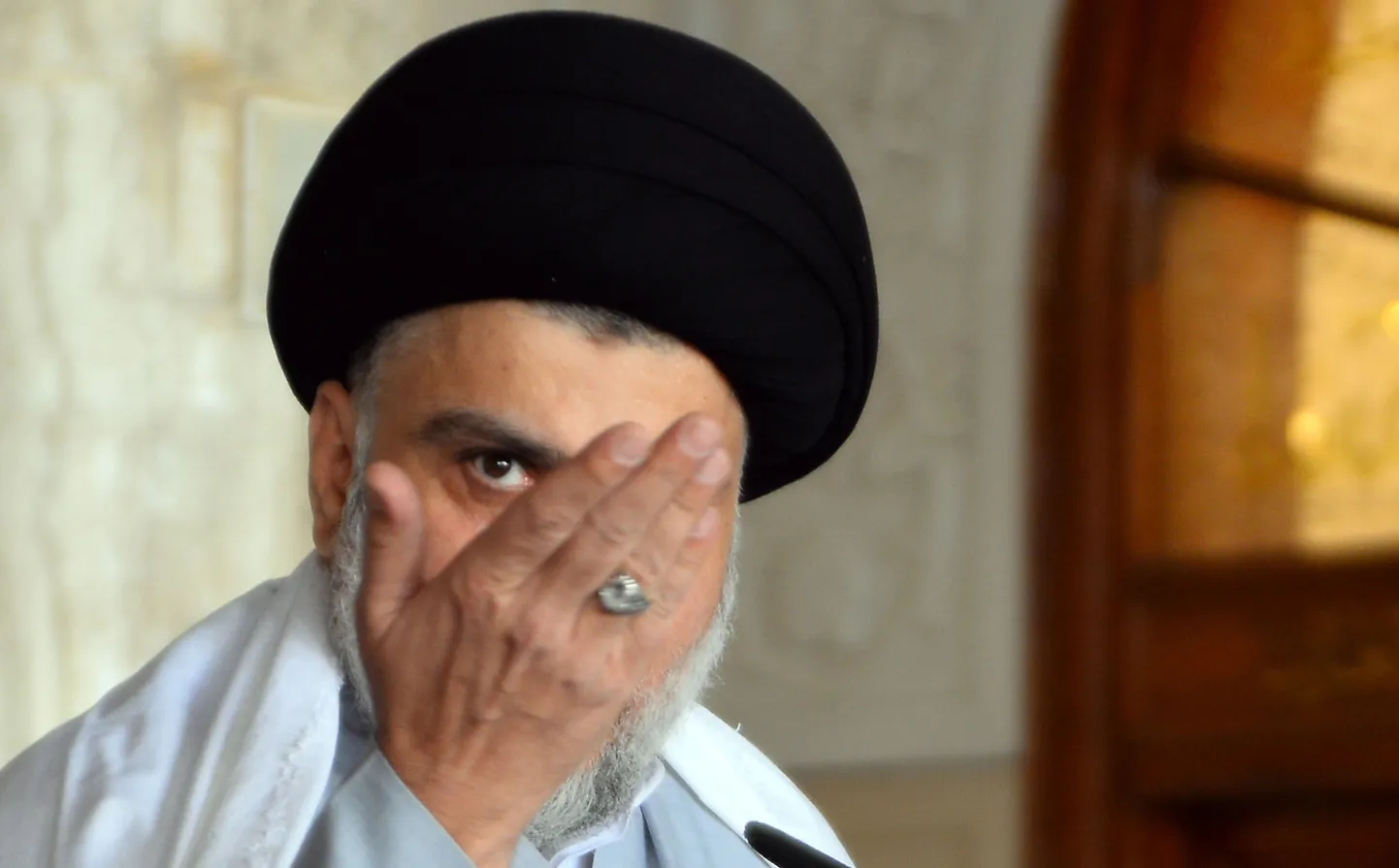 Iraagi šiialiider Moqtada al-Sadr.