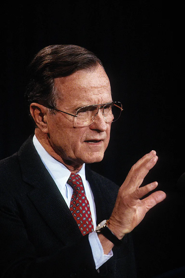 President George H.W. Bush. 1924-2018.