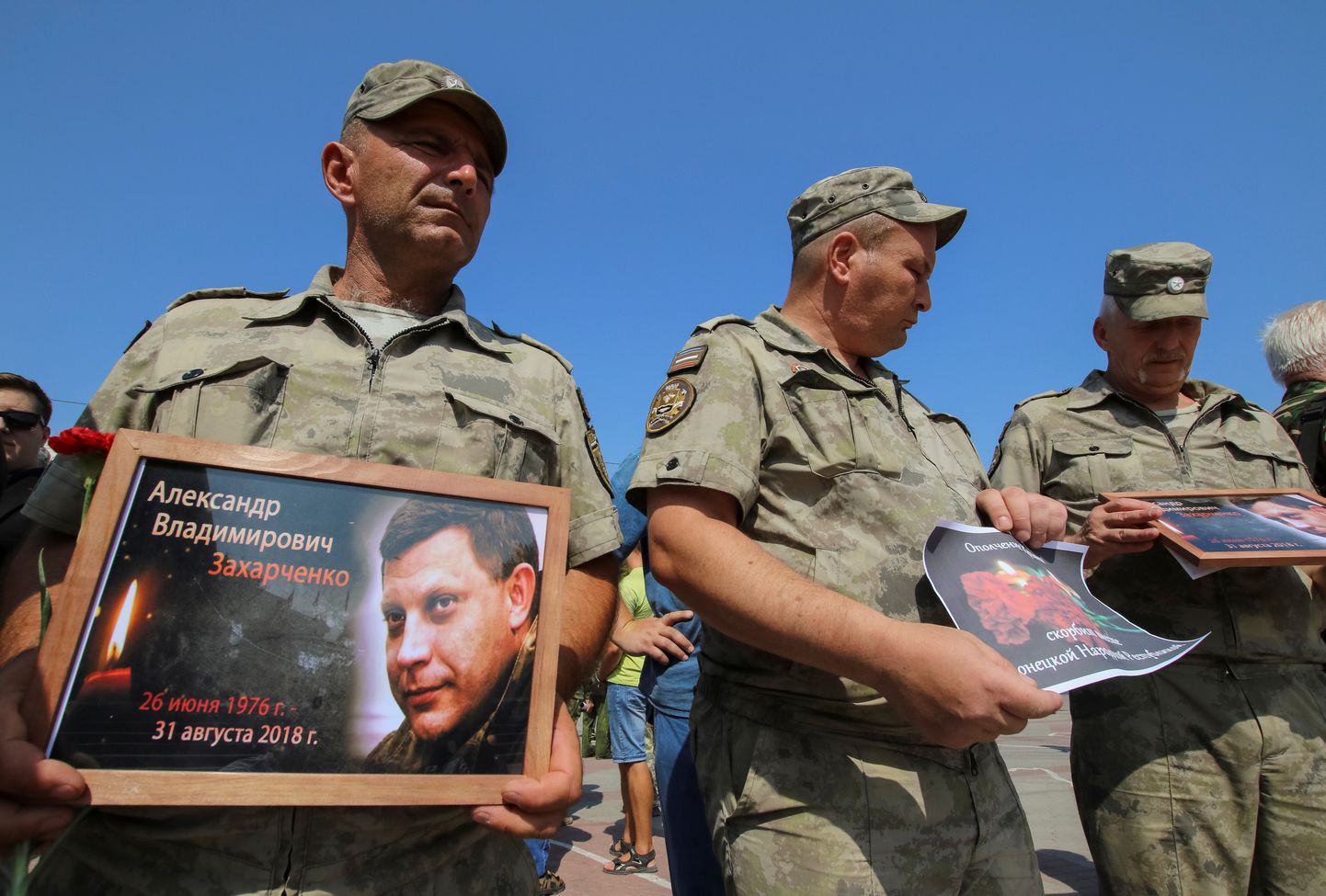 Krimm mälestab hukkunud Aleksandr Zahhartšenkot.