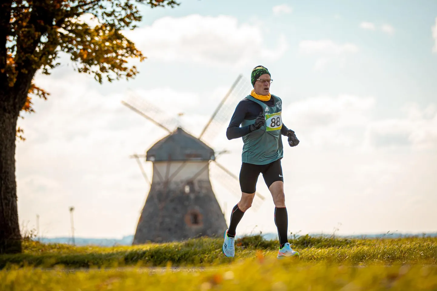 Ülo Niinemets on jooksnud maratone, see pilt on tehtud Vooremaa poolmaratonil. Nüüd läbis ta enda jaoks pikima vahemaa.