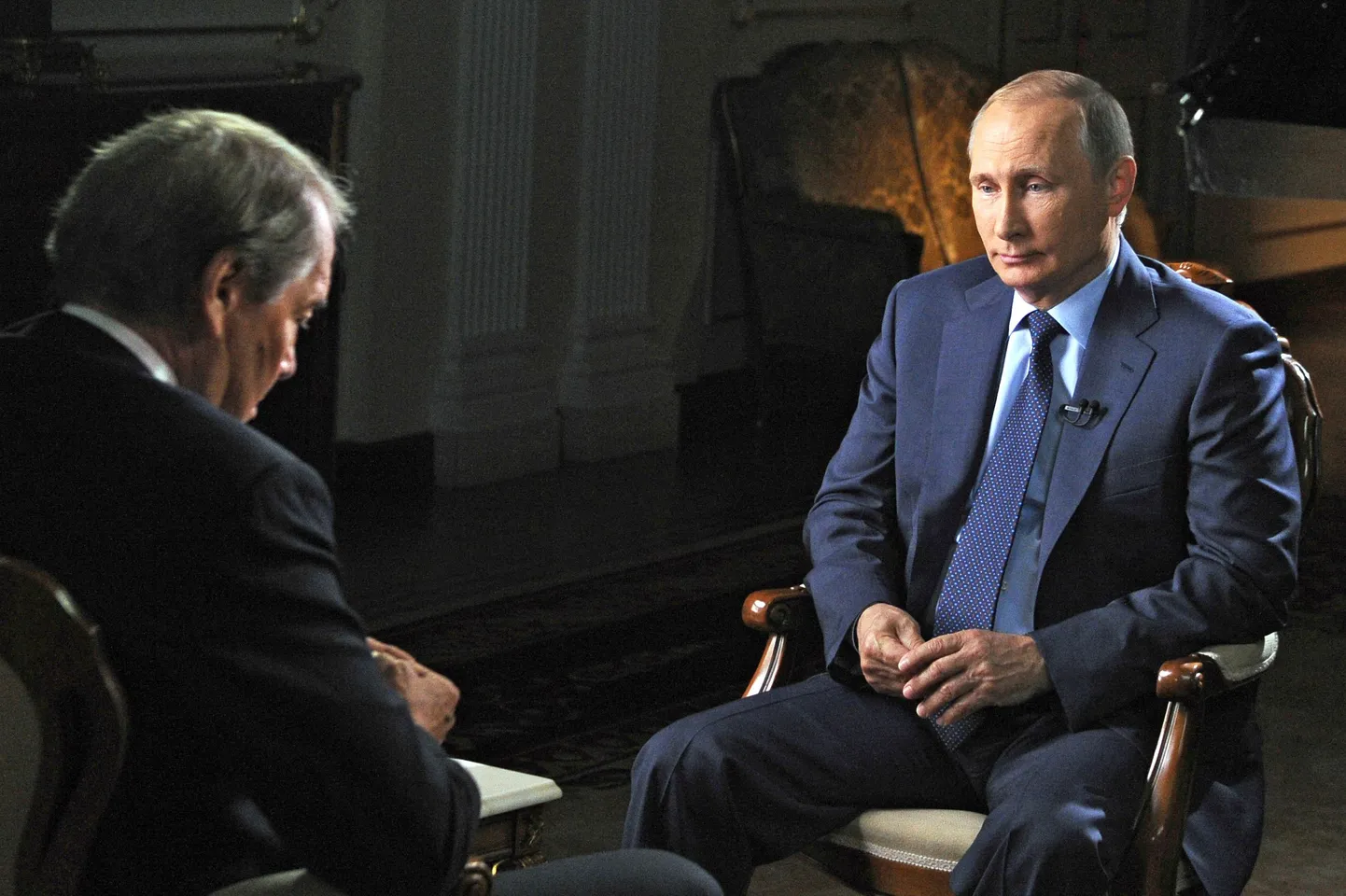 Vene president Vladimir Putin USA meediale intervjuud andmas.