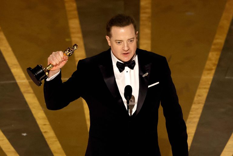 Filmis «Vaal» ligi 300-kilost meest mänginud Brendan Fraser läheb koju parima meespeaosa Oscariga.