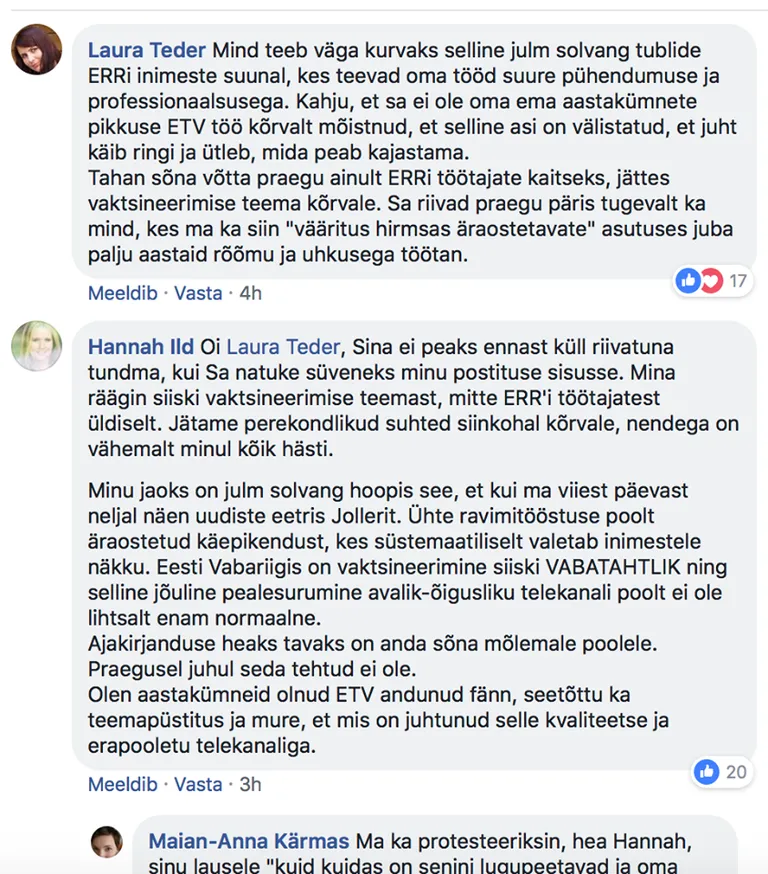 Laura Teder ja Hannah