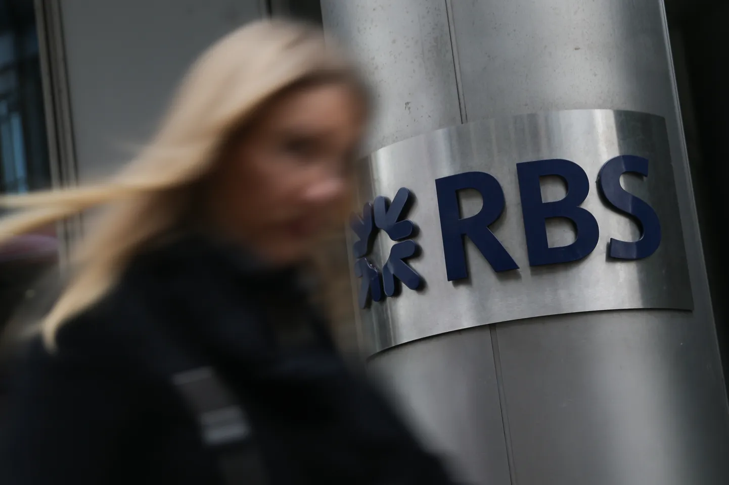 Royal Bank of Scotlandi kontor Londoni kesklinnas.