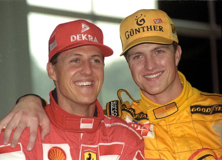 Michael ja Ralf Schumacher 1997. aasta juulis.