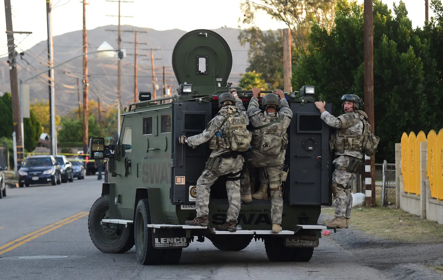 USA eriüksus SWAT. Pilt on illustratiivne.