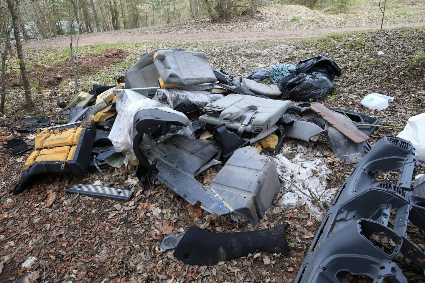 Enim kaebusi laekub inspektoreile prügihunnikute pärast. Fotol Kabina karjääri ümbrus, mis on pälvinud prügistajate erilise «armastuse». Margus Ansu