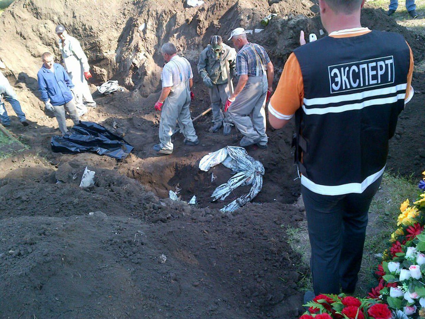 Slovjanskist leitud haud.