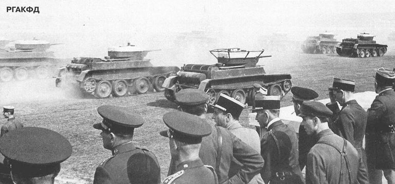 Punaarmee manöövrid 1936. aastal.