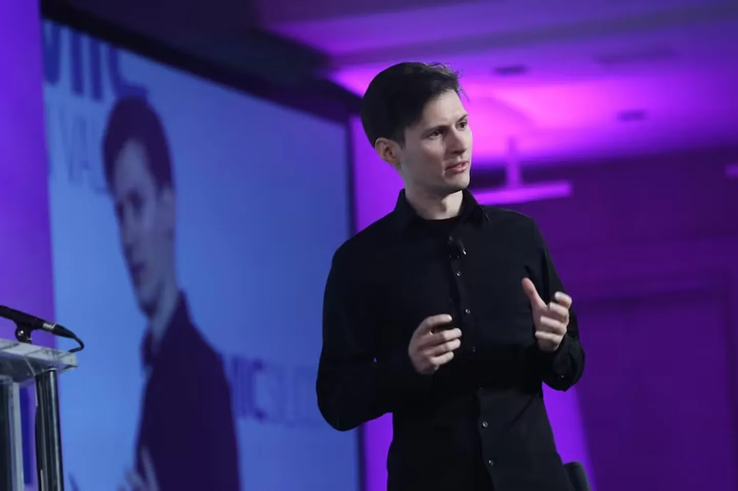 Suhtlusrakenduse Telegram asutaja Pavel Durov.
