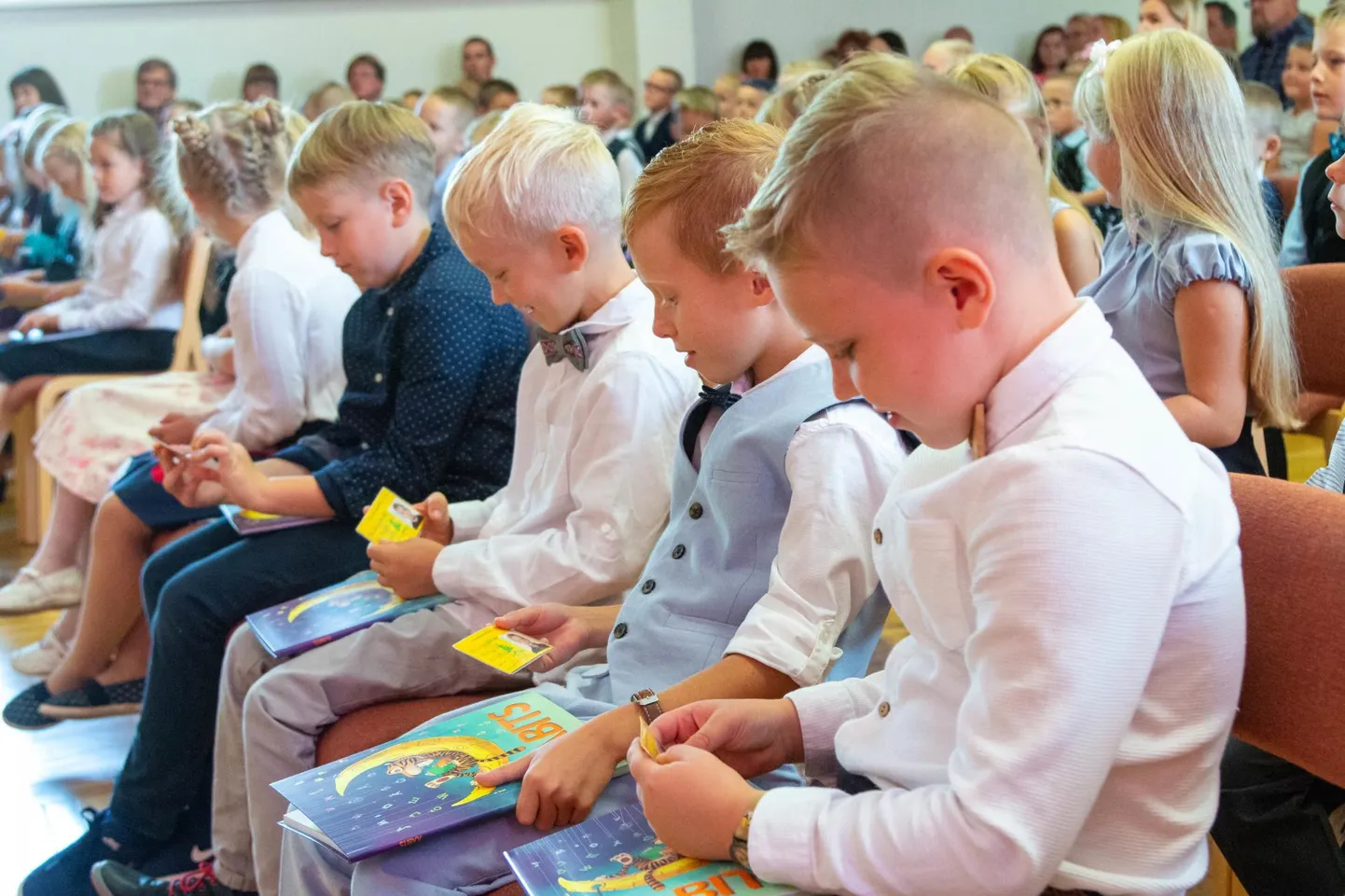 Võru linnas on kooliminejate arv võrreldes mullusega jäänud täpselt samaks.