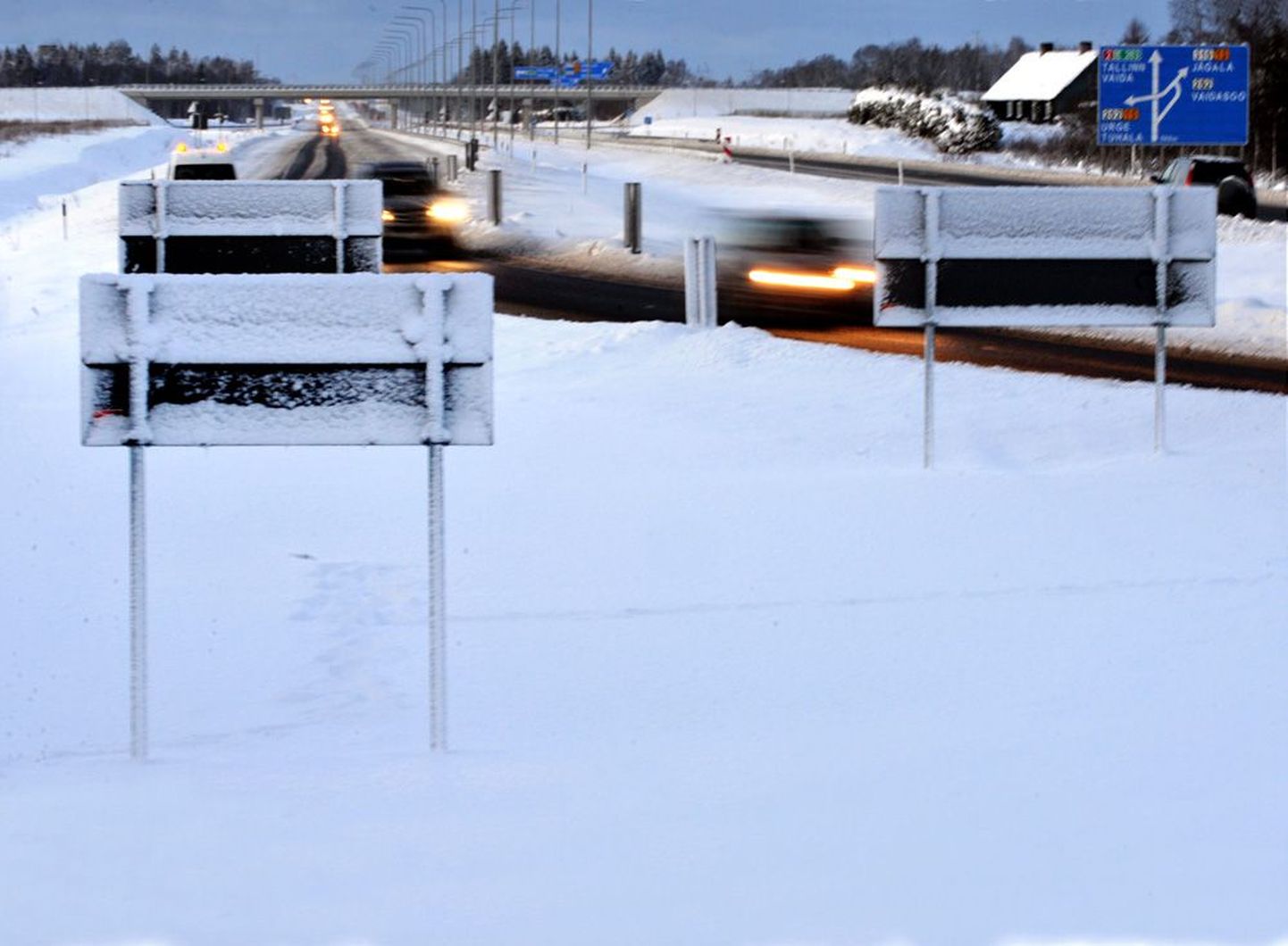 Praegu lõpeb Tallinna-Tartu maantee neljarealine lõik Aruvalla juures.