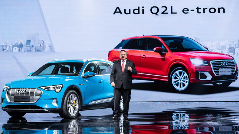 Audi Q2 L e-tron.