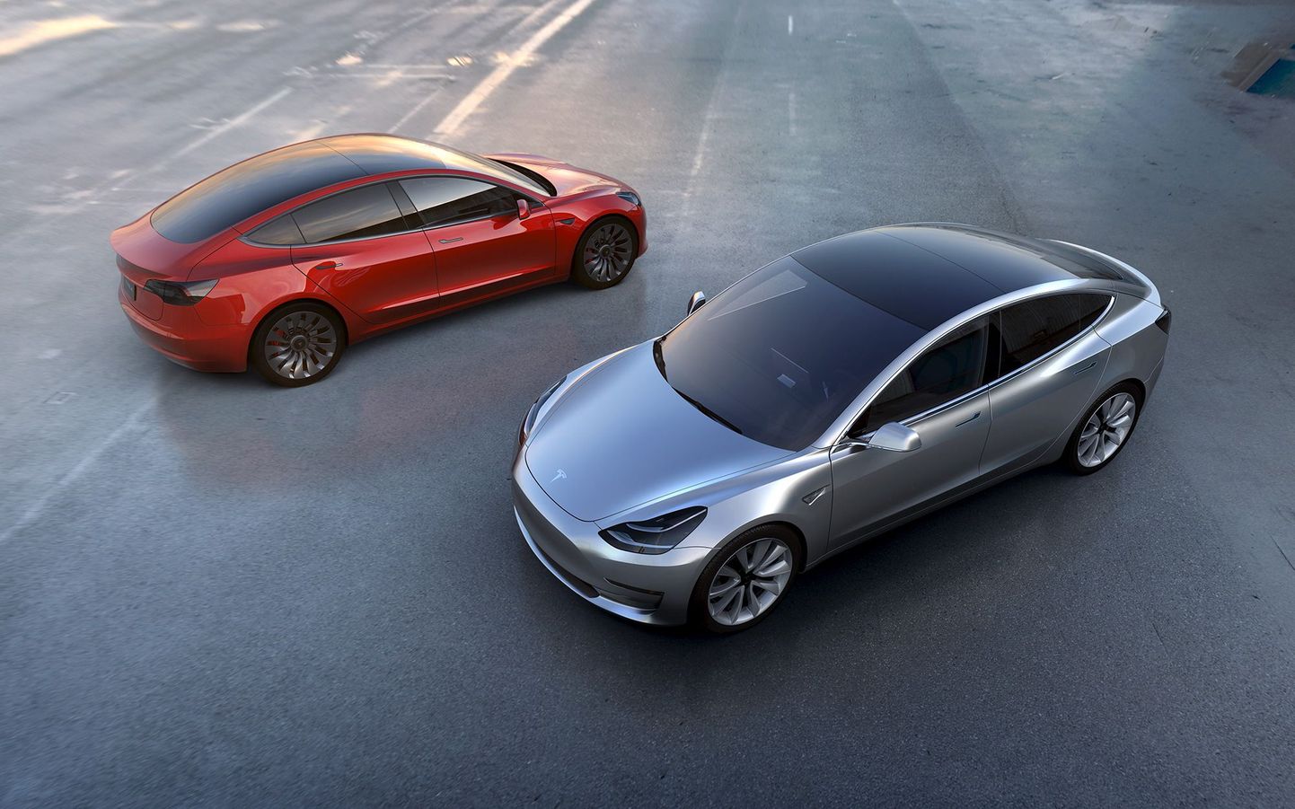 Tesla Model 3 on mõõtudelt BMW 3-seeria sarnane elektriauto, mis ootuste kohaselt teeb Teslast edukaima elektriautotootja.