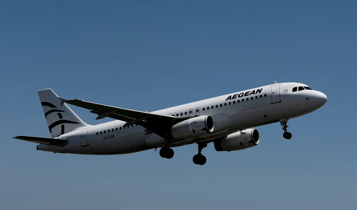 Aegean Airlines'i lennuk.