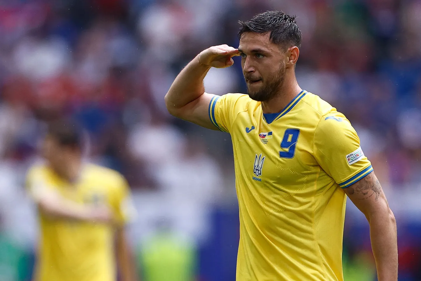Roman Jaremtšuk lõi Ukraina võiduvärava.