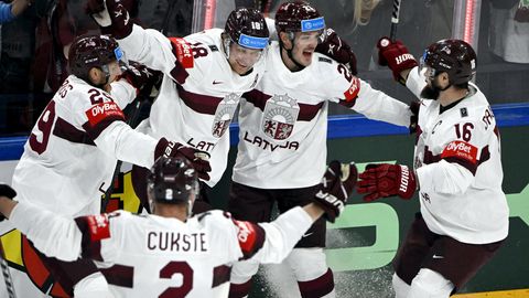 Läti juhtis pikalt ja andis Kanadale kõva lahingu, aga hoki MMil finaali ei jõutud