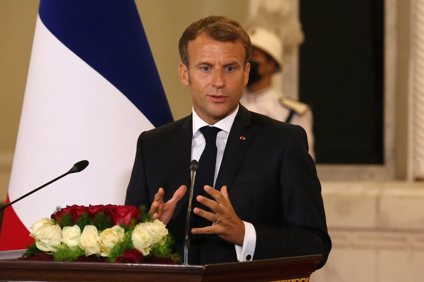 Prantsuse president Emmanuel Macron.
