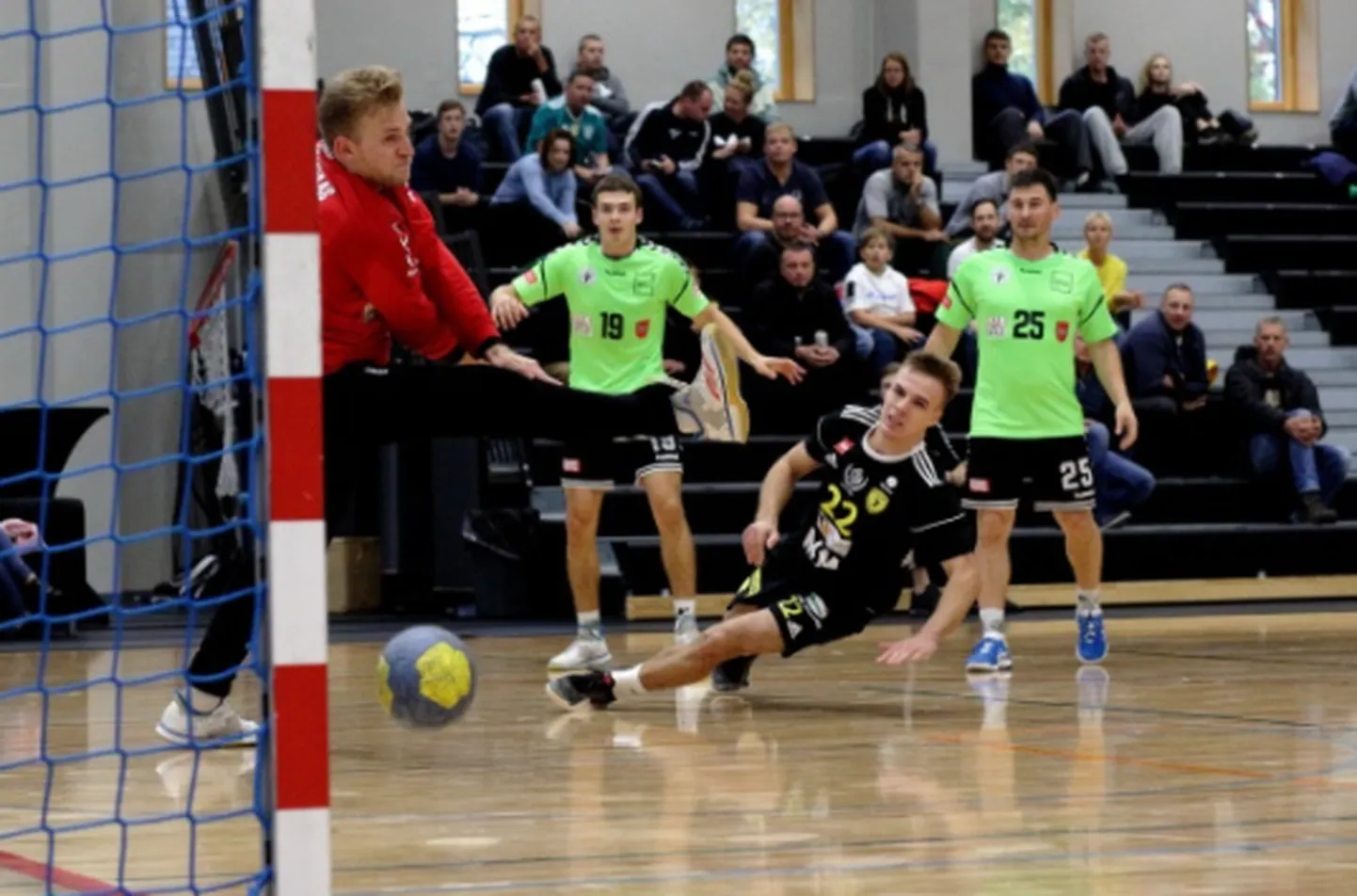 Hetk HC Tallinna viimasest eurosarjamängust, kui mullu kohtuti Leedu klubi Kauno Ažuolas-KTU-ga.