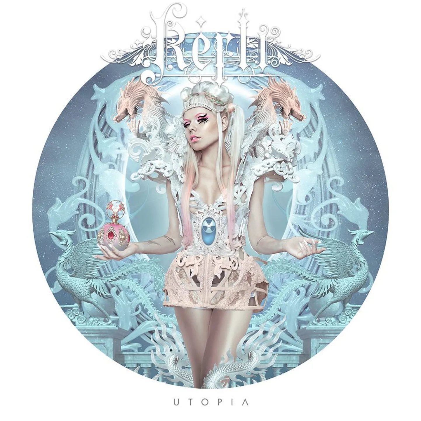 Kerli 19. märtsil ilmuva EP «Utopia» kaas näeb välja seesugune.