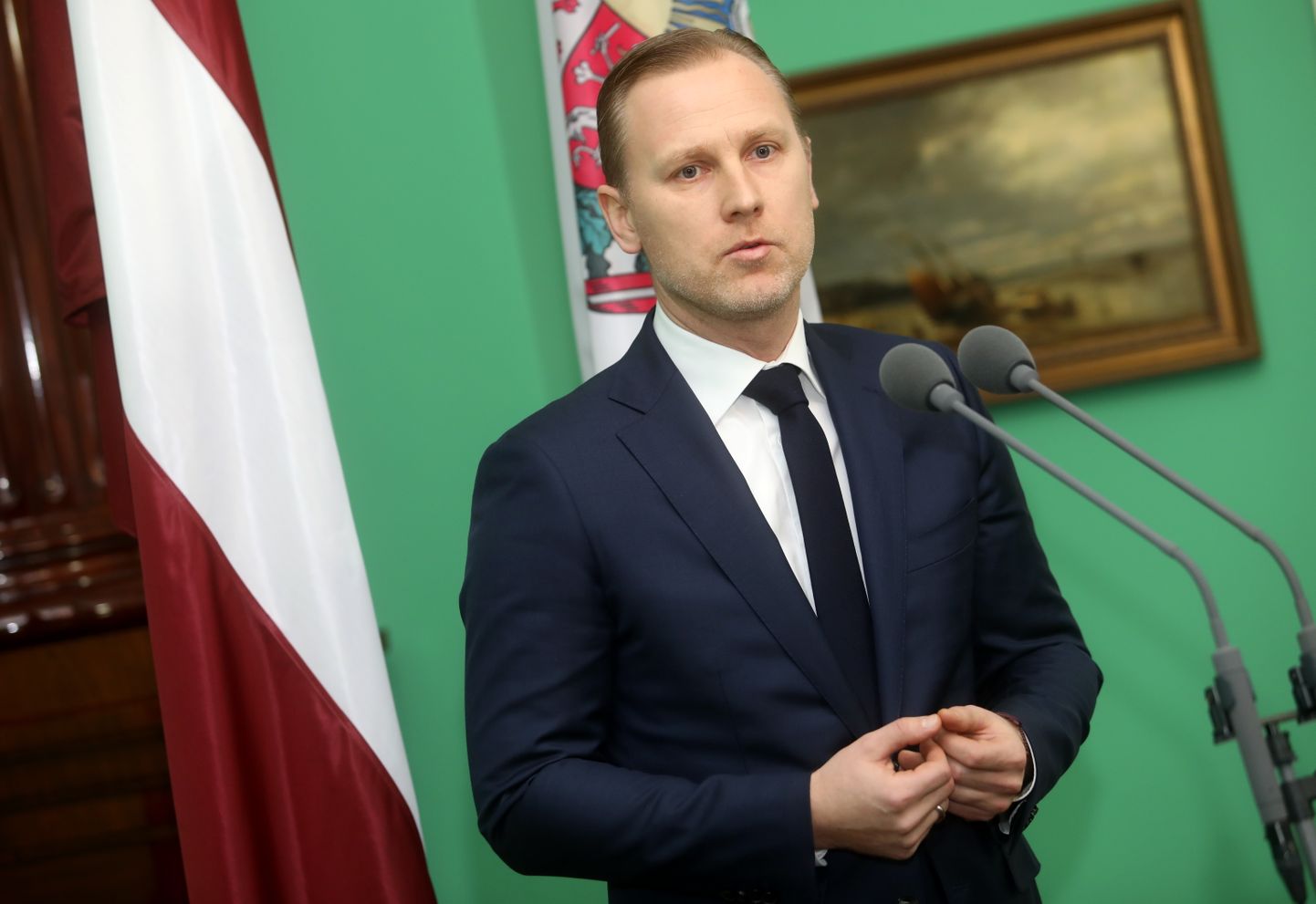 Partijas "KPV LV" prezidenta amata kandidāts Aldis Gobzems.