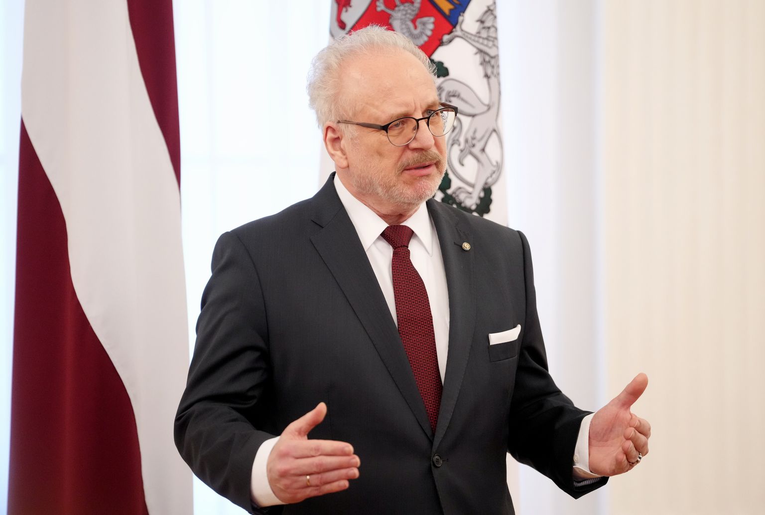 Президент Латвии Эгил Левитс