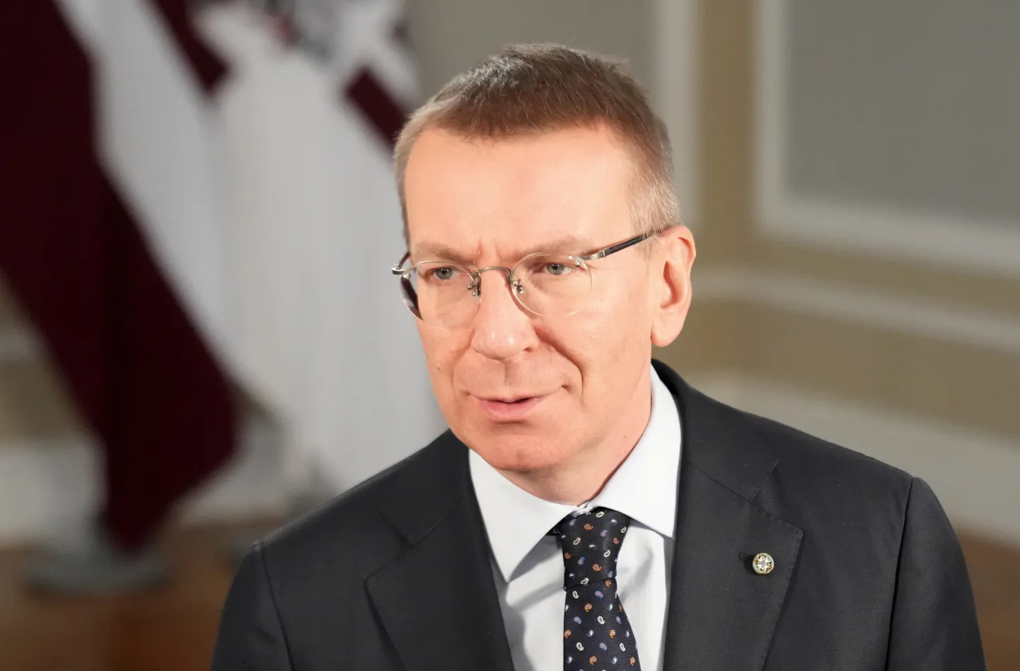 Valsts prezidents Edgars Rinkēvičs.