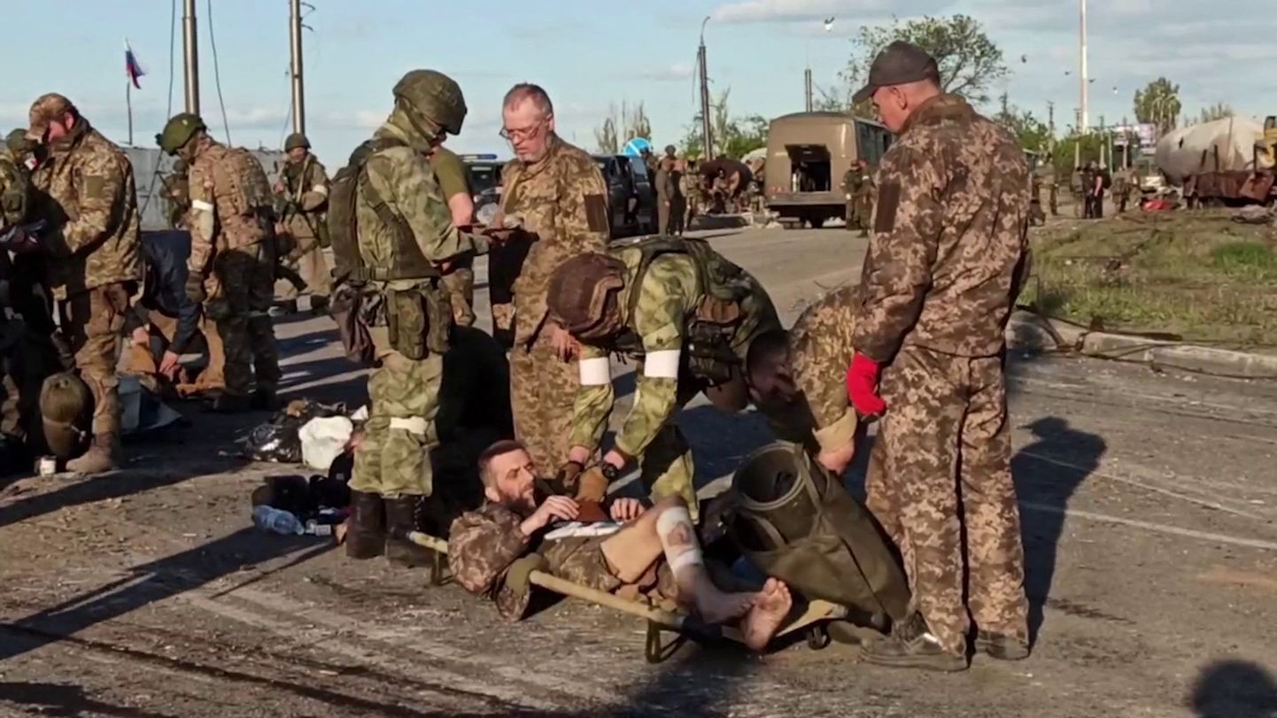 Mariupoles aizstāvju glābšana.