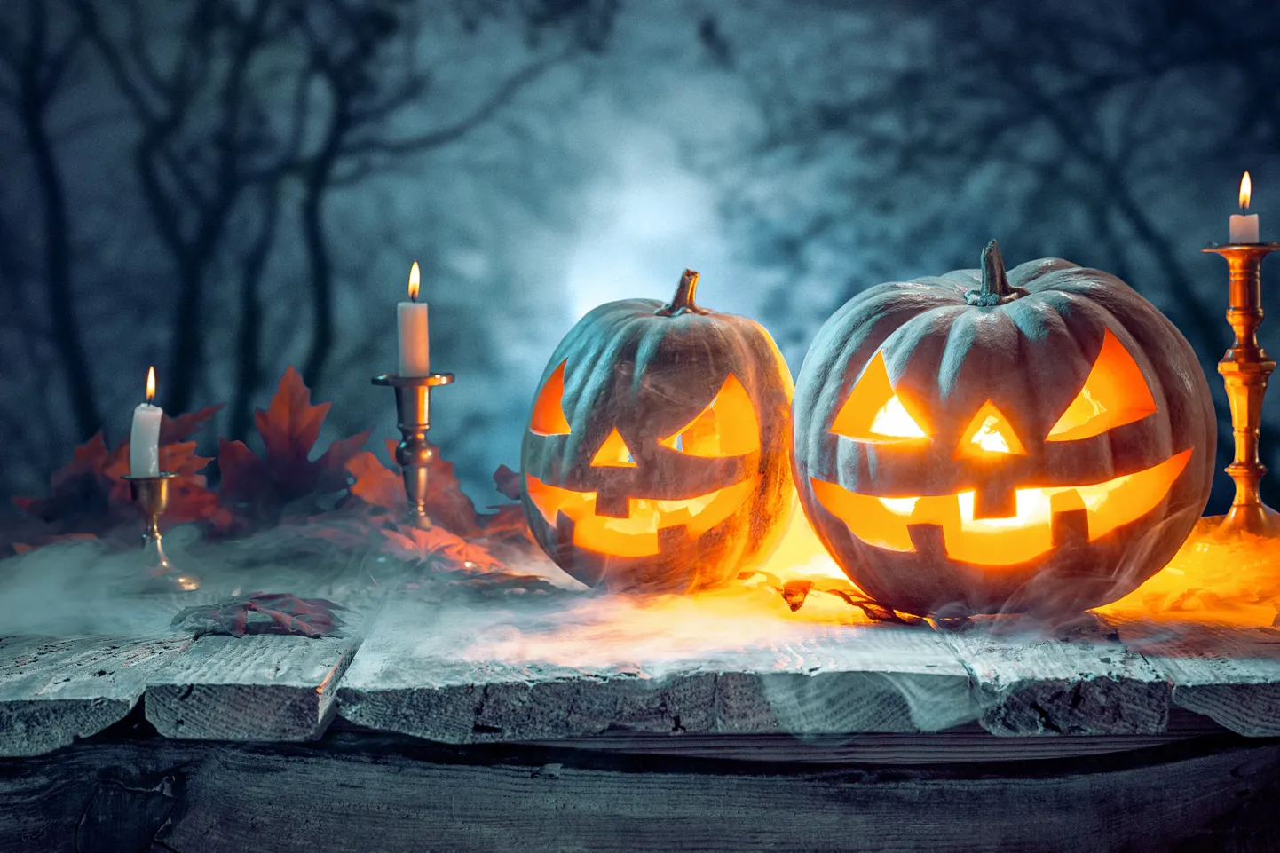 Halloweeni kõrvitsad.