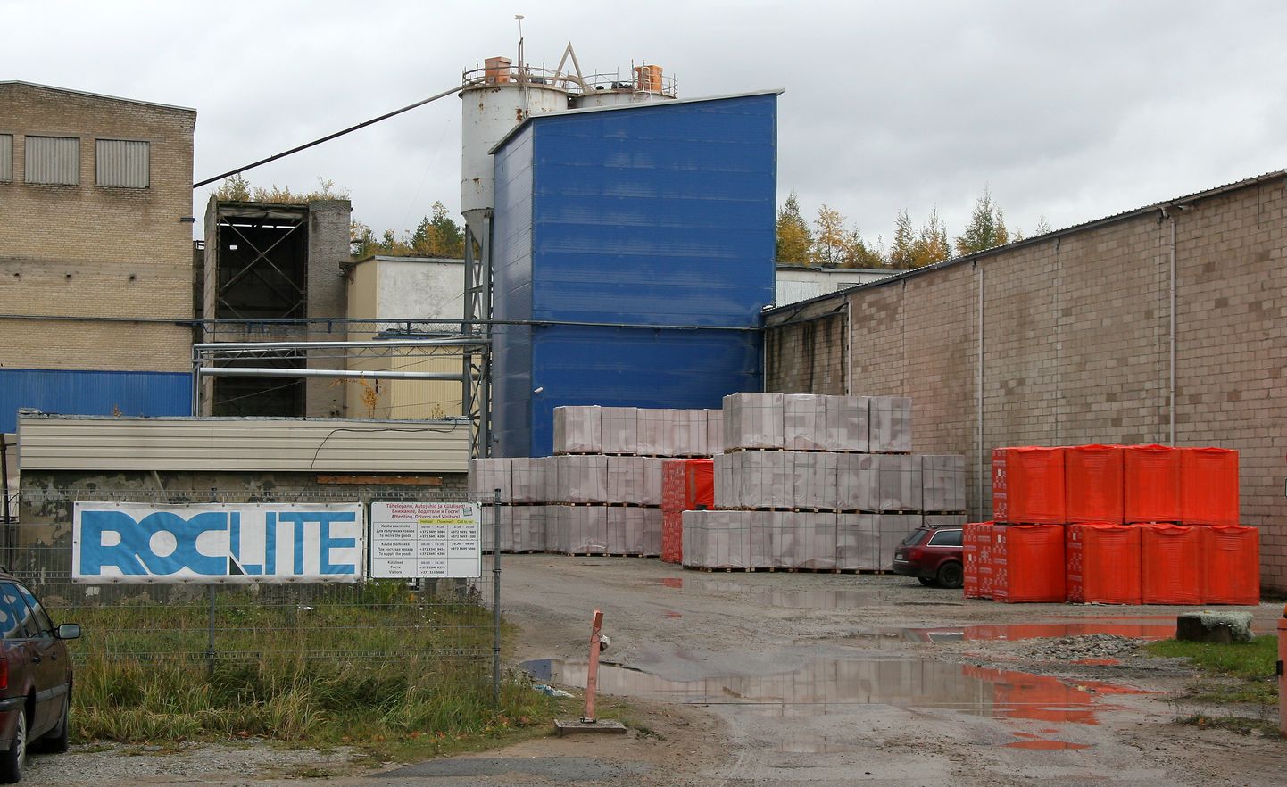 Производство блоков "Bauroc" поработает в Ахтме еще до конца нынешнего года, а потом закроется.
