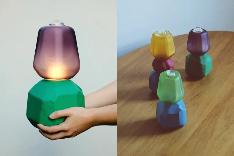 Lampă de masă Asiga imprimată 3D