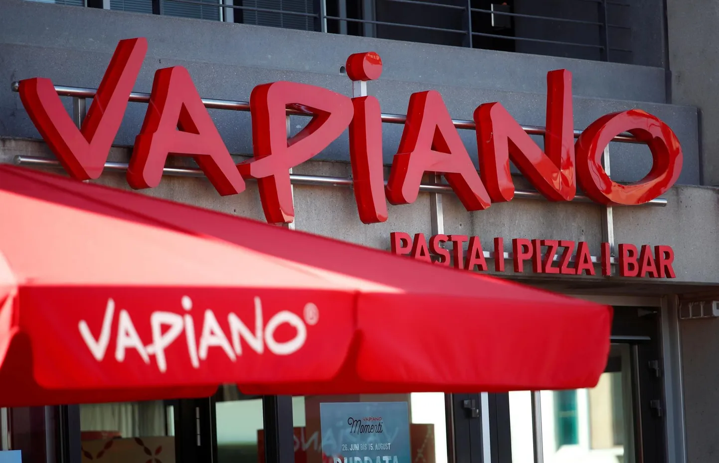 Restoraniketi Vapiano töötajad saavad töötukassalt palgahüvitist.