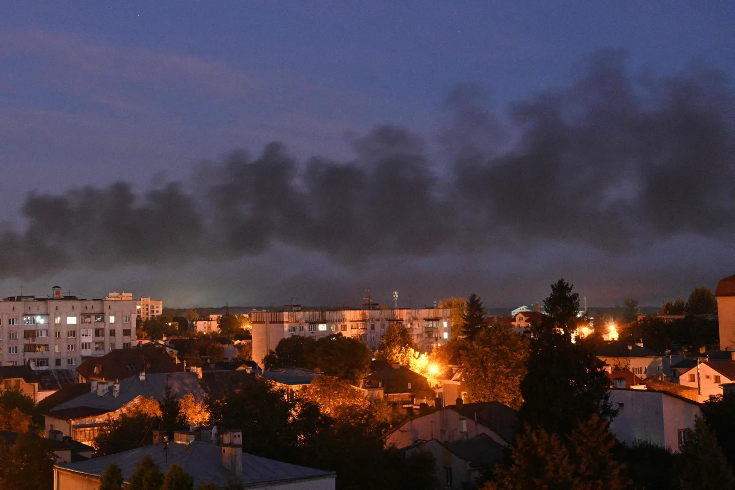 Droonirünnak Lvivile. 19. september 2023.