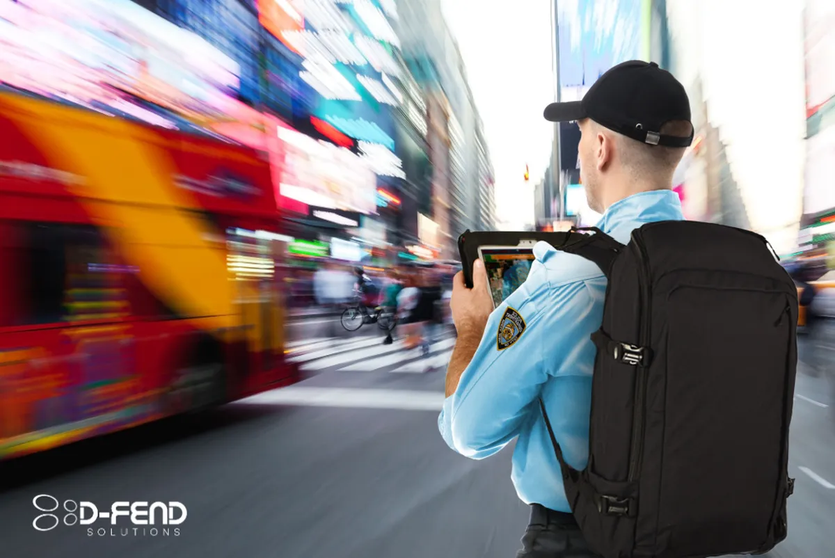 The drone interceptor can also be used in urban environments, as it does not interfere with other radio communications.