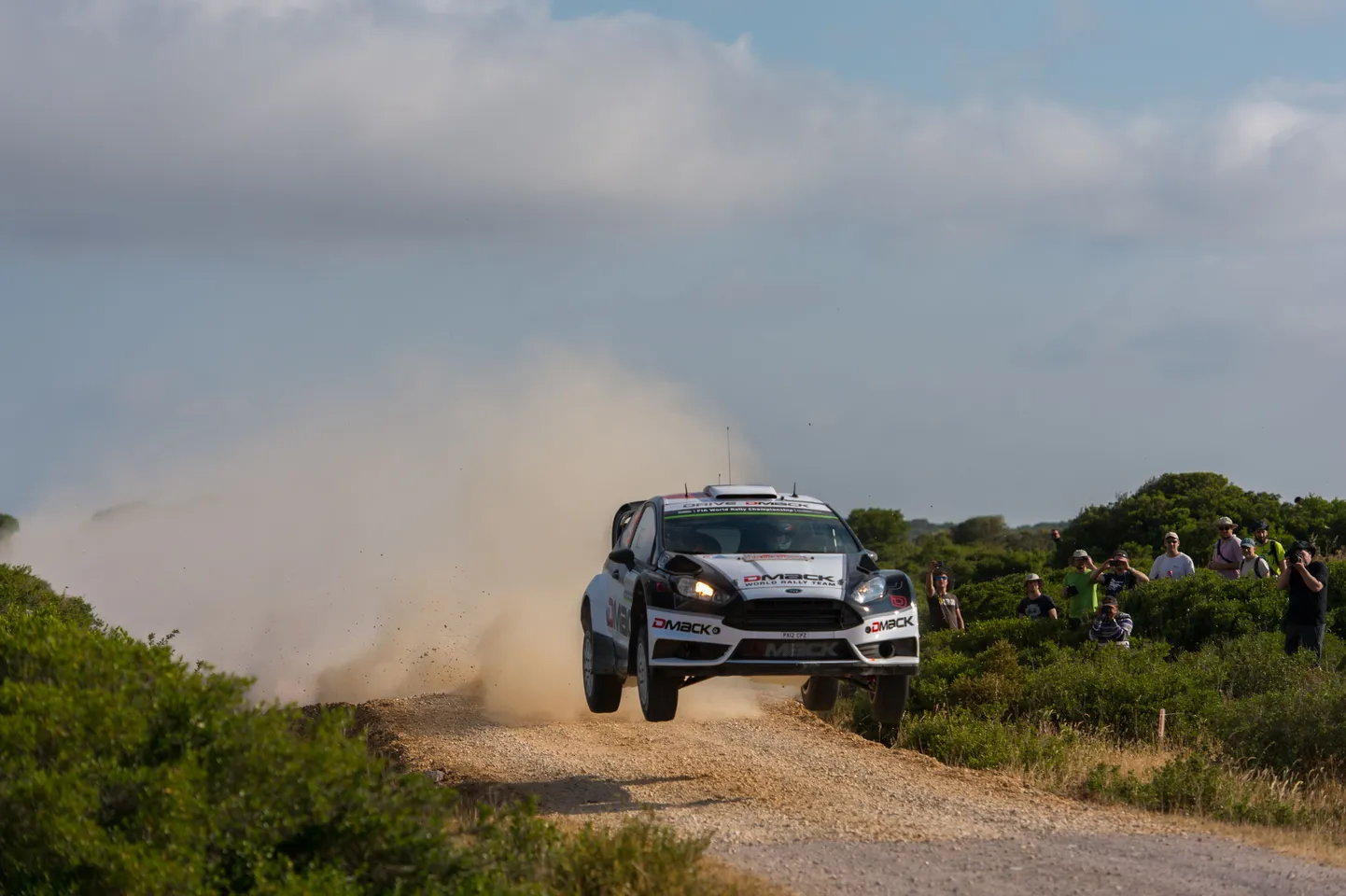 Ott Tänak Sardiinia ralli testikatsel.
