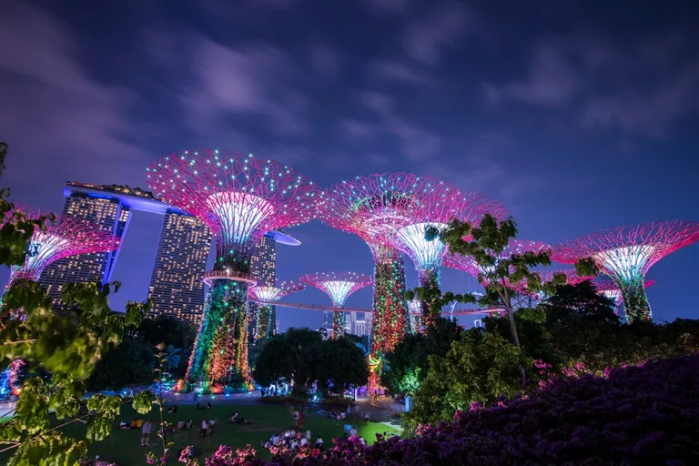 Gardens by the Bay, Singapur.