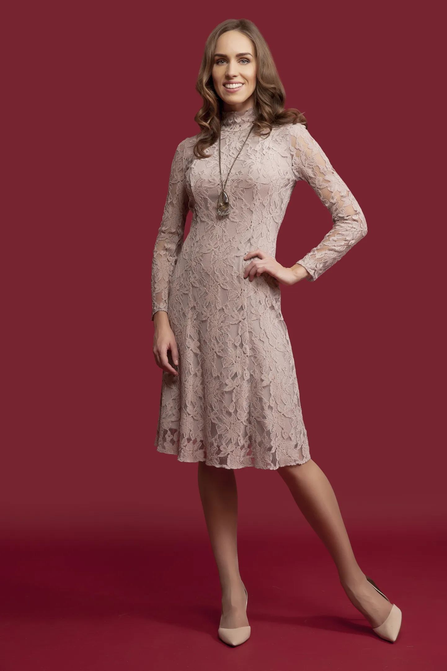 Kristjaana Bastioni modellina.