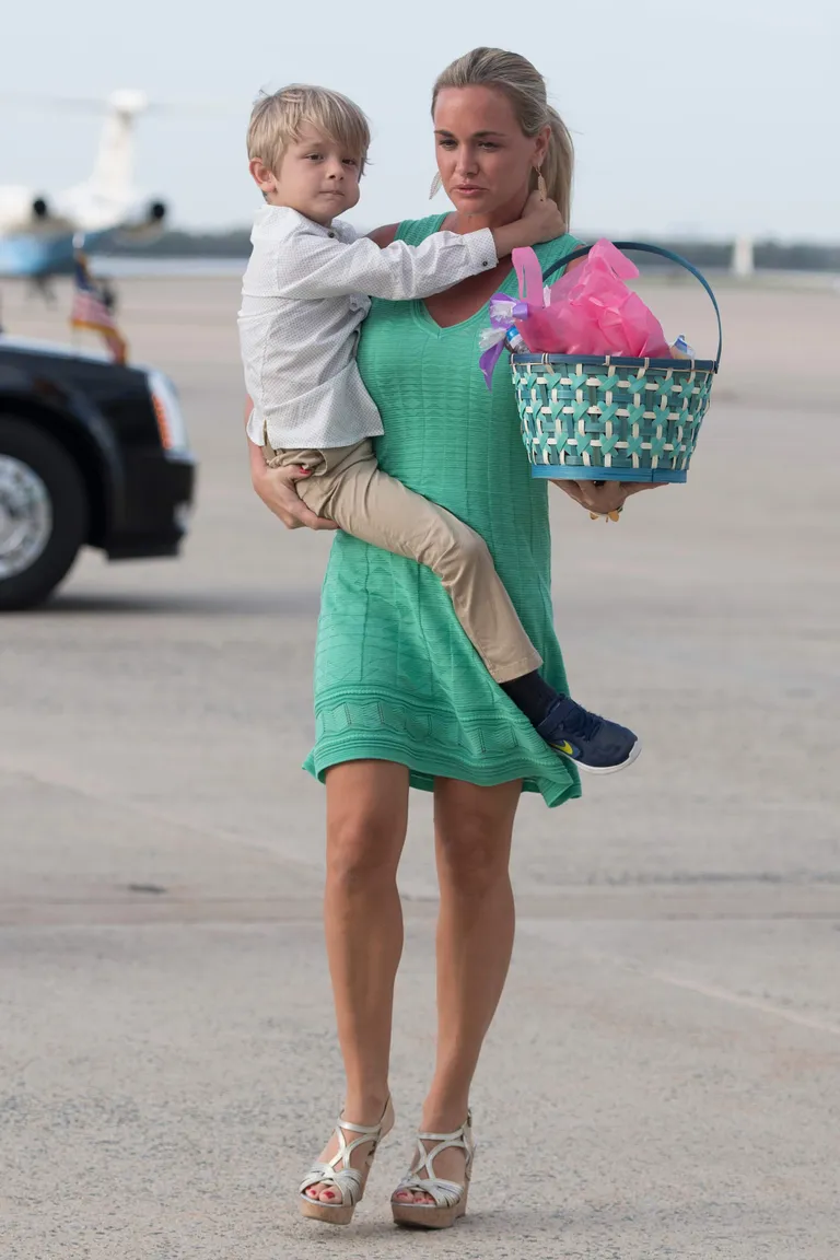 Vanessa Trump ja üks ta viiest lapsest, poeg Tristan